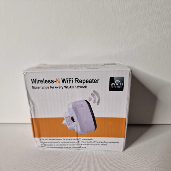 Wireless-N WiFi Repeater 300Mbps | Range Extender & Access Point | Easy Setup |