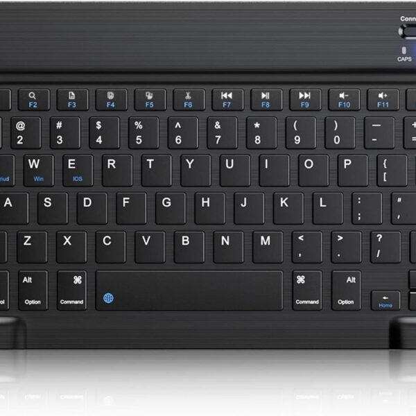 Bluetooth Keyboard Ultra-Slim | Wireless Rechargeable USB-C | UK Layout