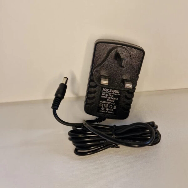 9V 2A AC/DC Power Supply Adapter | UK Plug Transformer Charger | Model CY-9020 |