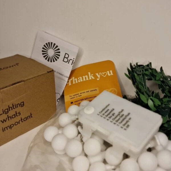 10M Small Ball Fairy Lights Globe String For Wedding Decor UK