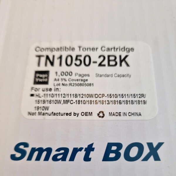 ​2x TN1050 Black Toner Cartridges Compatible for Brother HL-1110 DCP-1510 Twin P