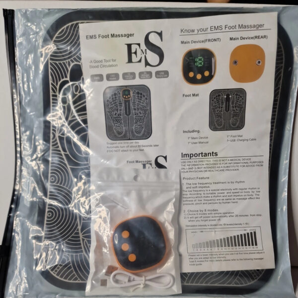 EMS Foot Massager Foot Massagers for Pain and Circulation Feet Massager