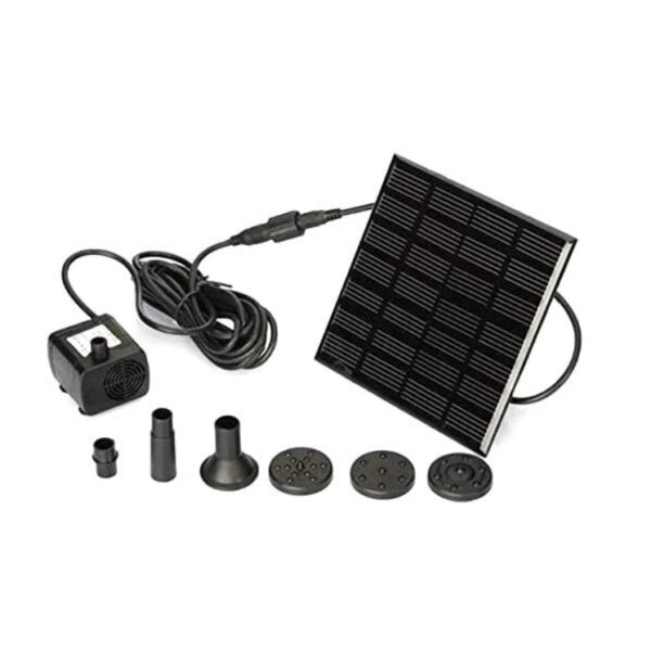 Solar Water Pump Weak Light Type 165L/H 150cm Head Garden Fountain Pool