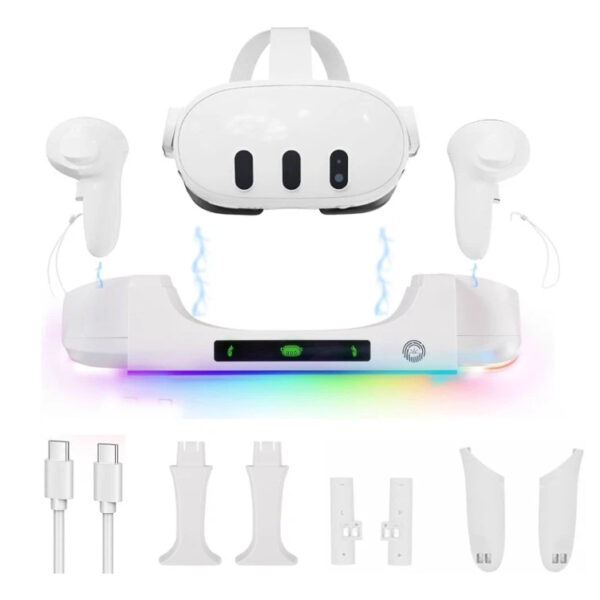 Charging Dock Stand / Wall Mounted for Meta Quest 3/3S Handle Controller Station