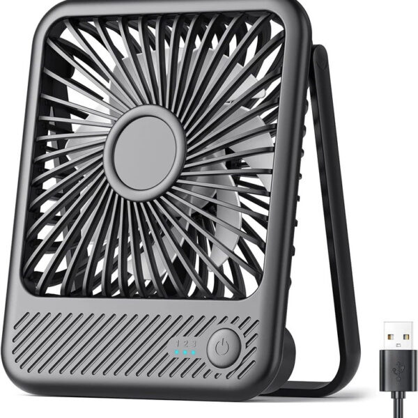 Koonie Battery Operated Desk Fan Type C Charging