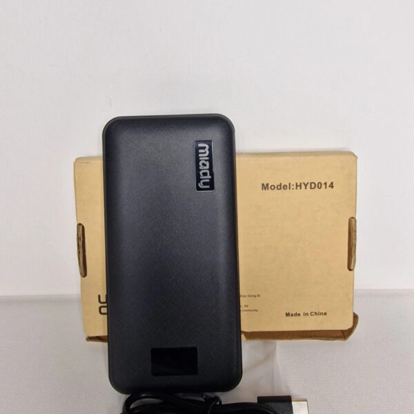 Miady 10000mAh Power Bank | Ultra-Compact Portable Charger | Dual USB Output |