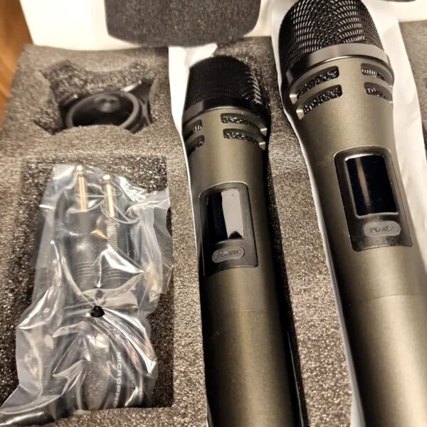 TONOR TW350 Wireless Microphone Set | UHF Handheld Dynamic Mics | Karaoke